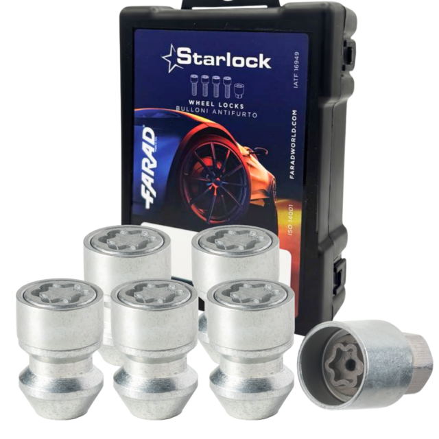 Car Wheel Locks Starlock R/E 5 locks + 1 key