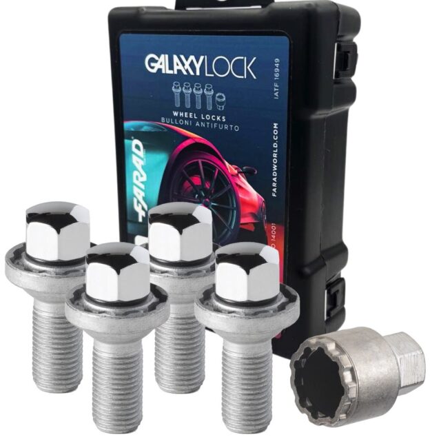 1 - FARAD WHEEL LOCKS GALAXY BOLTS